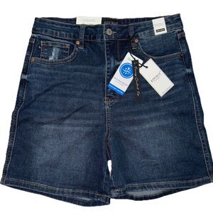 JUDY BLUE SHORTS STRETCH DENIM HIGH WAIST MOISTURE WICKING WOMEN’S LARGE/10-12
